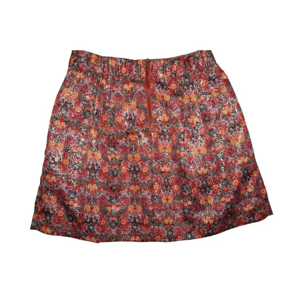 Maeve Rosia Printed Skirt – Size L